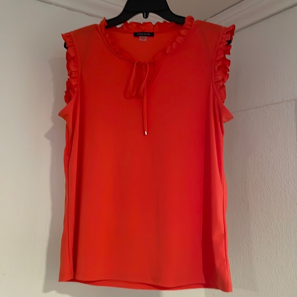 TOMMY HILFIGER || Women’s Large || Orange Blouse/Shirt